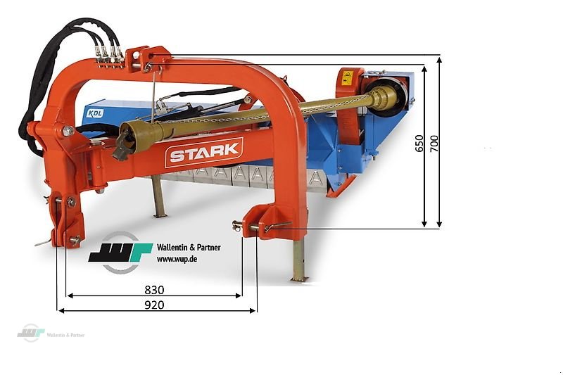 Mulcher tipa Wallentin & Partner Böschungsmulcher 1,4 m | Schlegelmulcher Stark KDL 140 | Auslegemulcher, Neumaschine u Wesenberg (Slika 4)